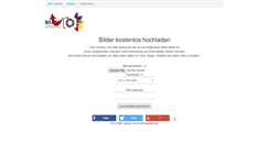 Desktop Screenshot of bild-upload.de